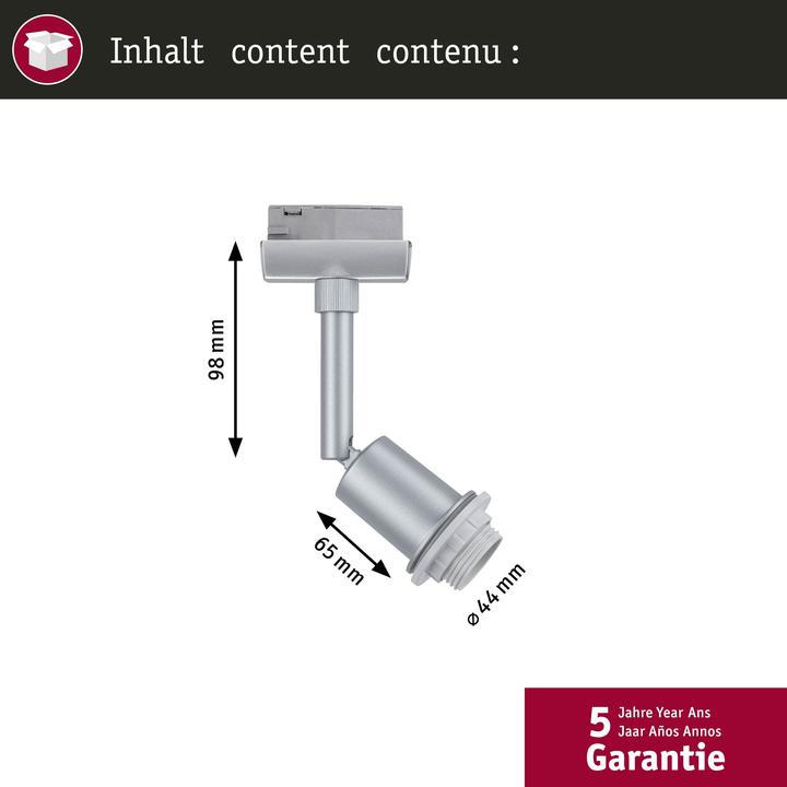 Actual product image Paulmann URail Spot DecoSystems (E14)