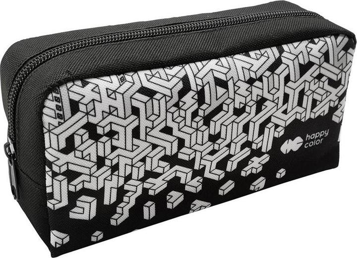 Image du produit GDD Seulement 3 trousses à crayons avec fermeture éclair HAPPY COLOR