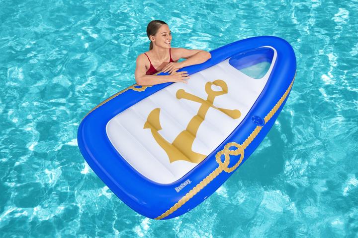 Actual product image Bestway inflatable mattress - boat 190x107cm