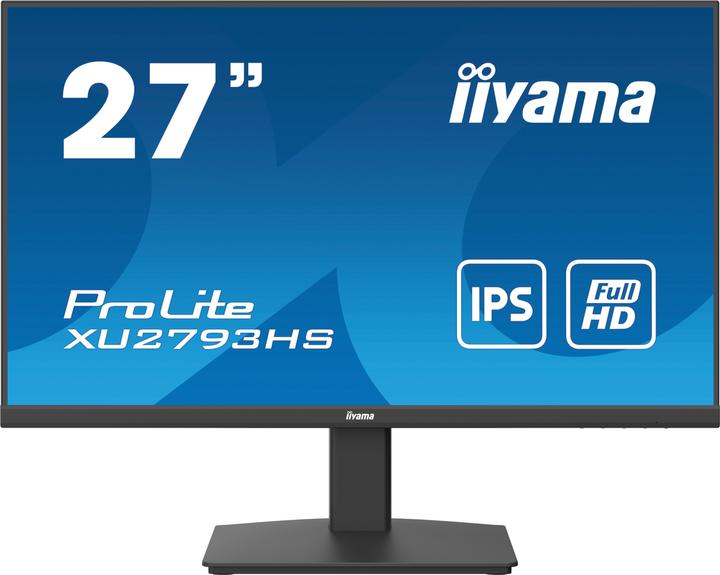 Produktbild iiyama ProLite XU2793HS 27" 16:9 Full HD IPS Display schwarz (1920 x 1080 Pixel, 27")