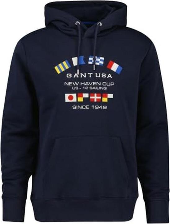 Produktbild GANT Graphik Sweathoodie mit Logo und hohem Baumwollanteil (XL)