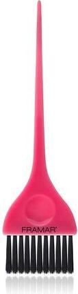 Framar Classic Hair Dye Brush for Highlights and Hair Coloring - Pink