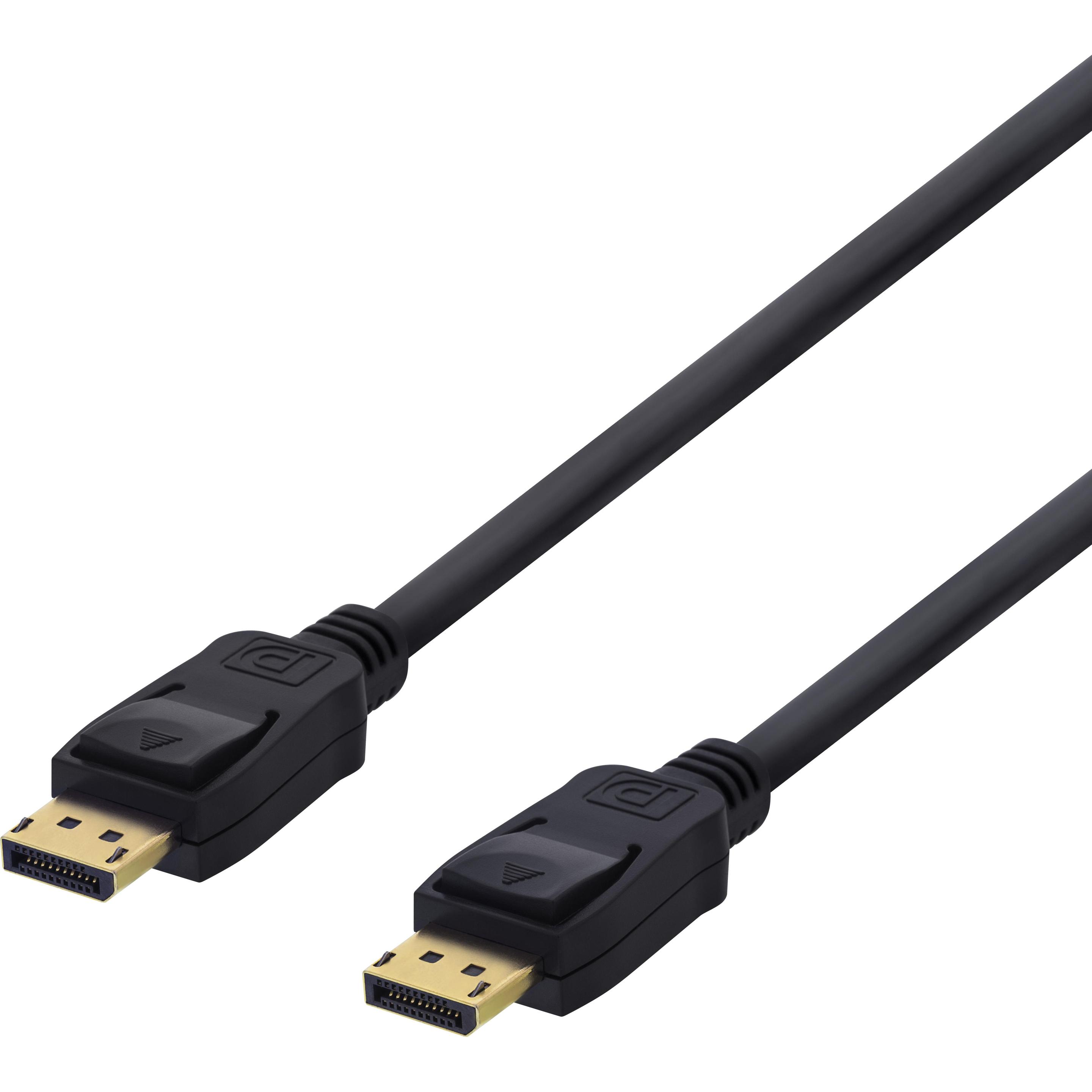Deltaco Cavo DisplayPort 4K UHD, 21,6 GB (5 m), Cavo video