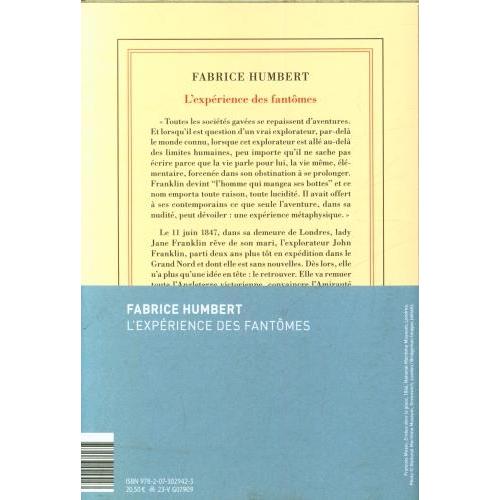 Thumbnail - L'expérience des fantômes, Belletristik von Fabrice Humbert