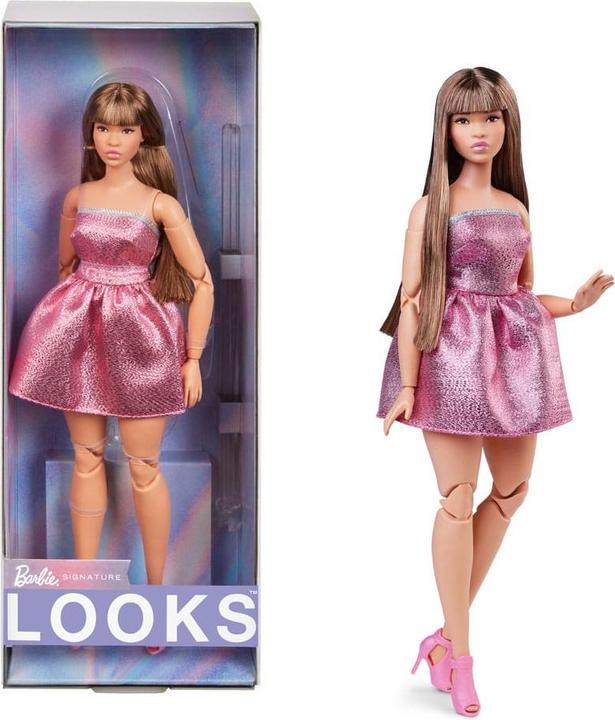 Produktbild Barbie Signature Looks 23 - Curvy, Pink Mini Dress