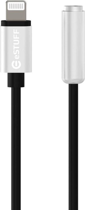 eSTUFF Lightning minijack adapter (0.30 m)