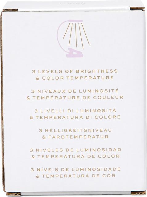 Actual product image Kikkerland Leselicht Lila, Stromversorgung: Akkubetrieb, Lichtstärke (6.80 cm, 60 lm)