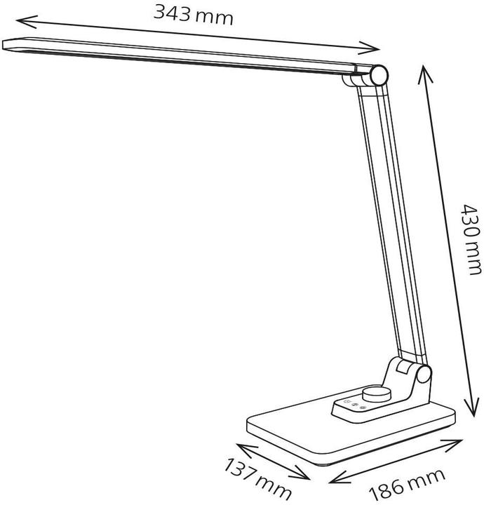 Produktbild Hansa BREEZE - Tischleuchte (450 lm)