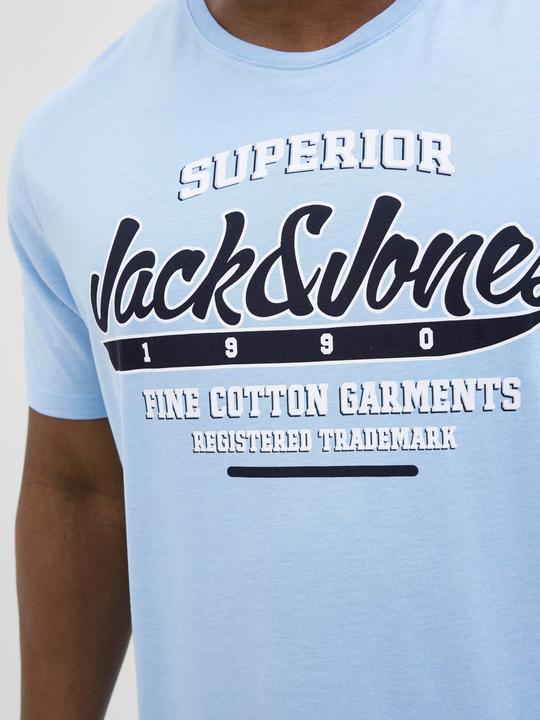 Immagine prodotto Jack & Jones Jjelogo Tee Ss O-Neck 2 Col Aw24 S Pls (7XL)