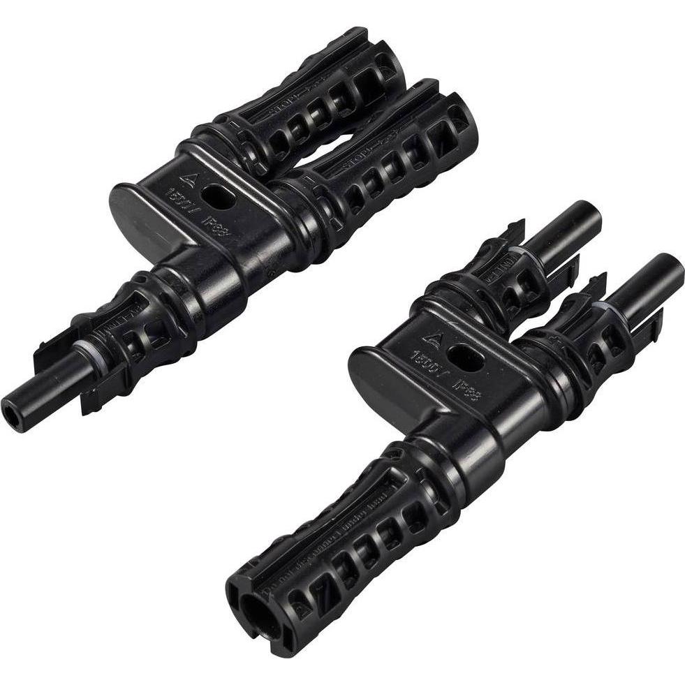 Sygonix, Accessori Per Generatori Di Corrente, Adattatore Solare Connettore A T (2 A 1) 1500V SY-6407996 Spina A Y (Spina Solare)