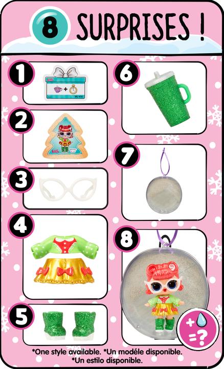 Image du produit Ses L.O.L SURPRISE poupée Holiday, 10 cm