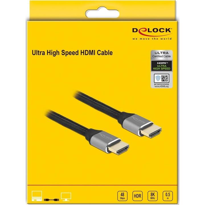 Actual product image Delock HDMI (Type A) - HDMI (Type A) (0.50 m, HDMI)