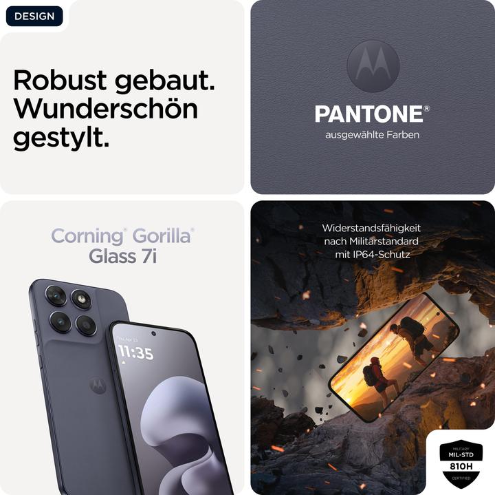Actual product image Motorola Moto G67 (128 GB, Pantone Arctic Seal, 6.78", SIM + eSIM, 5G)