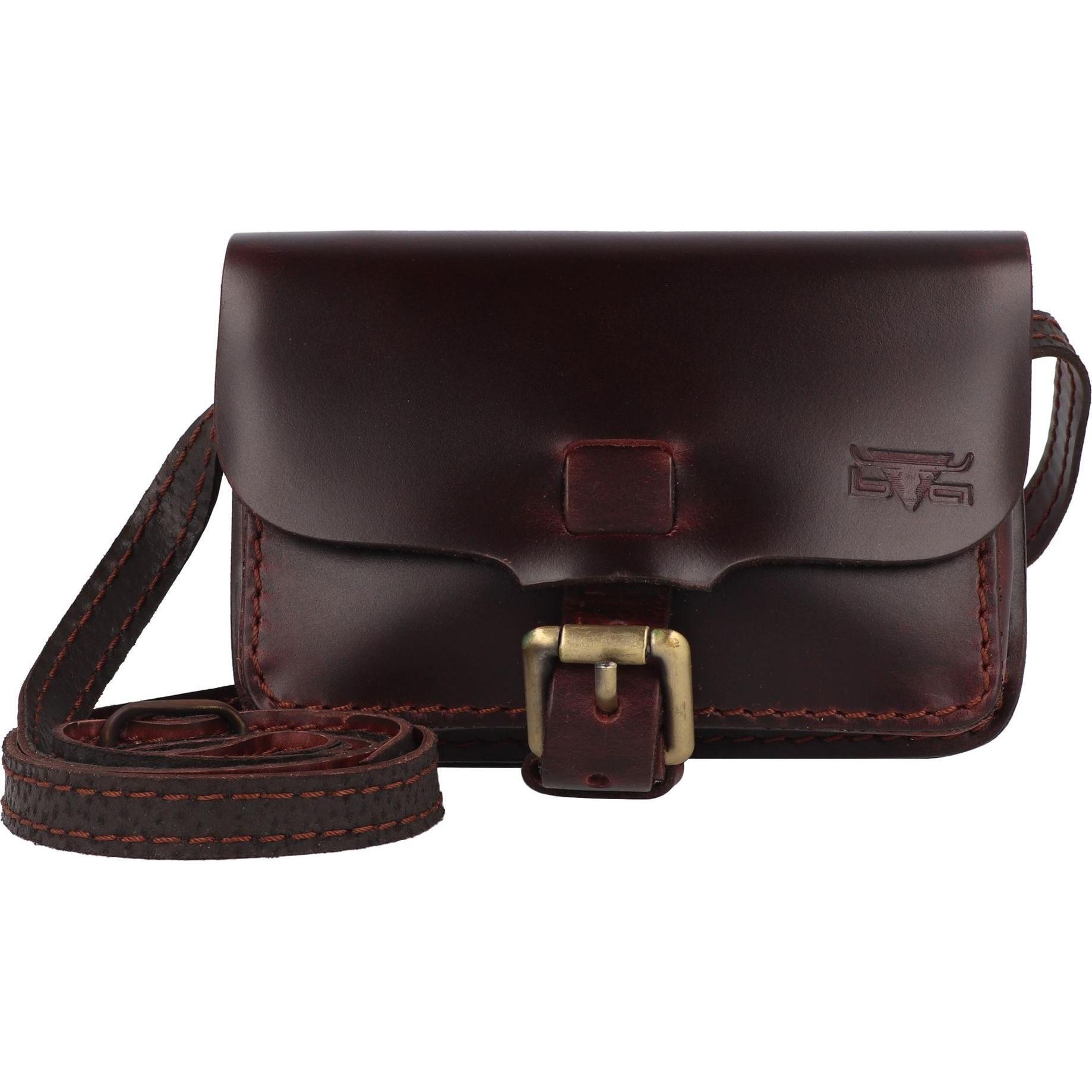 Mika, Handtasche, Tasche Shoulder Bag braun brown, Braun