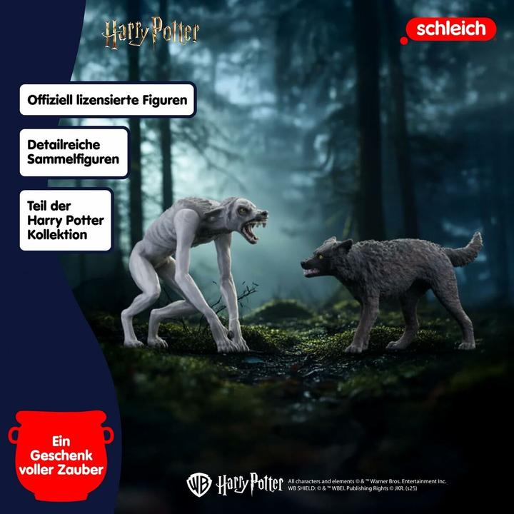 Actual product image Schleich Werewolf vs. Animagus