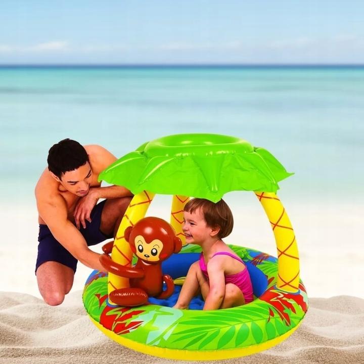 Productafbeelding Jilong Aap Babybad 102x102cm (⌀102cm)
