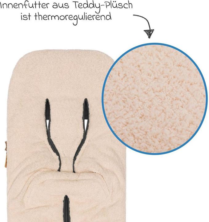 Actual product image Fillikid Fusssack Kinley Teddy