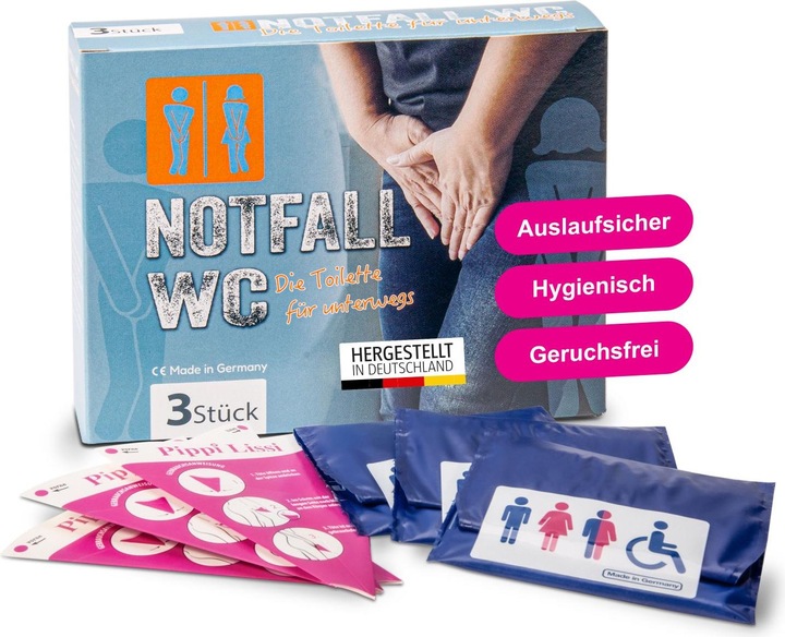 Produktbild Adamus Notfall WC für Unterwegs