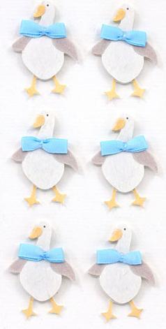 Artoz Aufkleber Sticker Gans 3D, insgesamt 6Stk