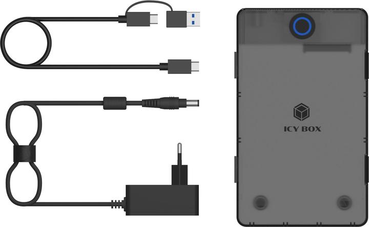 Produktbild Icy Box Spade Base 388 – 3.5" SATA Gehäuse USB 3.0 (3.5")