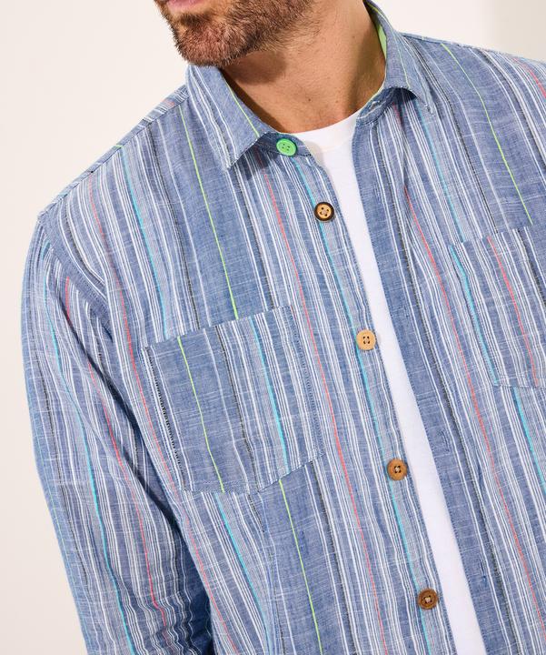 Immagine prodotto Joe Browns Denim Striped Long Sleeve Shirt (XL)