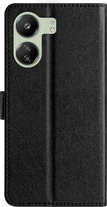 Actual product image Cover-Discount Xiaomi Poco C65 / Redmi 13C - Silk Texture Case black (Xiaomi Poco C65, Xiaomi Redmi 13C)