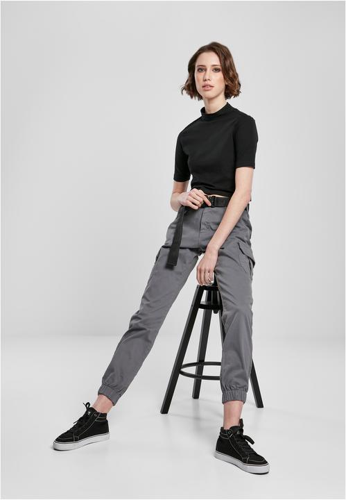 Actual product image Urban Classics Ladies High Waist Cargo Pants (31)