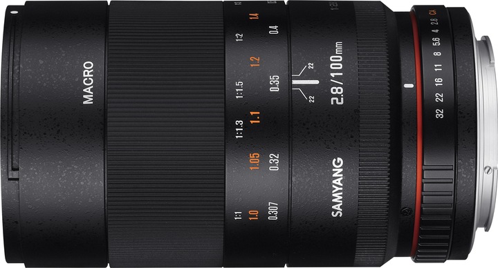 Produktbild Samyang 100mm f/2.8 ED UMC Makro - Fujifilm XF (Fujifilm X, Vollformat)