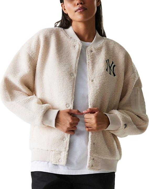 Produktbild New Era New York Yankees Damen Sherpa Bomberjacke (S)