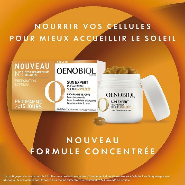 Actual product image Oenobiol Sun Expert Accelerated Solar Preparation