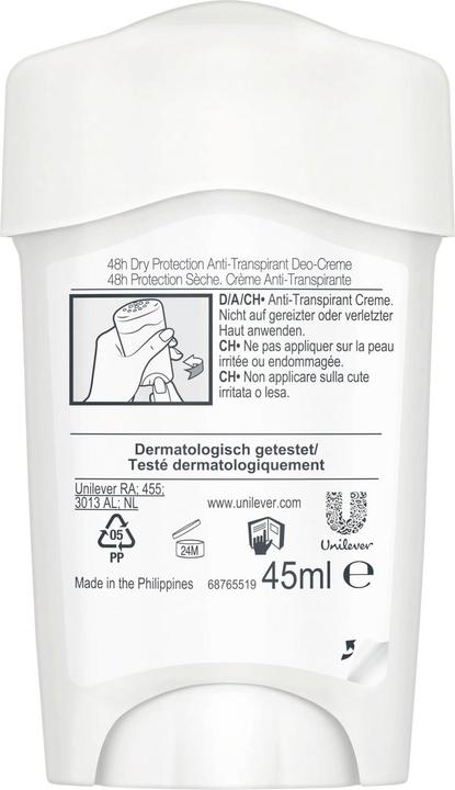 Immagine prodotto Rexona Massima fiducia nella protezione (Crema, 45 ml)