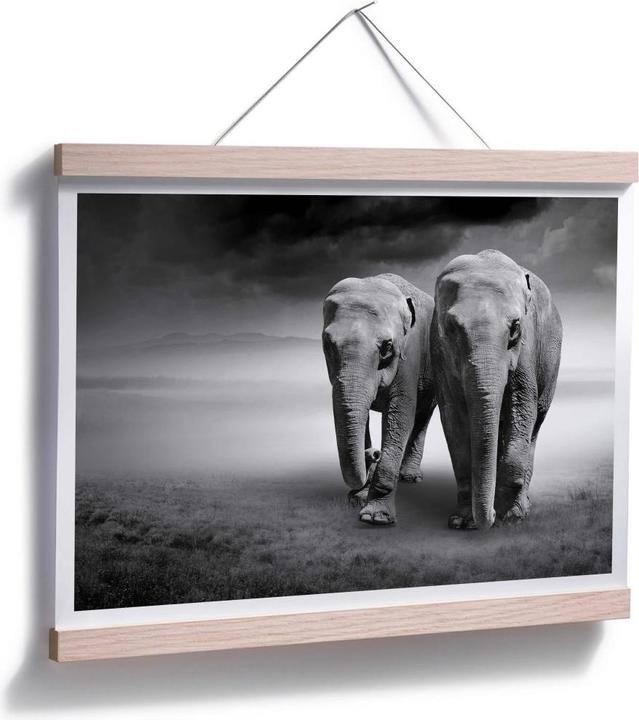 Image du produit Trenddeko Les éléphants (80 x 60 cm)