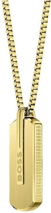 Image du produit Hugo Boss Orlado 1580355 Timeless Gold Plated Necklace pour hommes