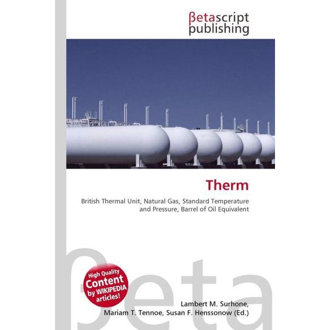 Therm, Fachbücher von Lambert M. Surhone, Mariam T. Tennoe, Susan F. Henssonow