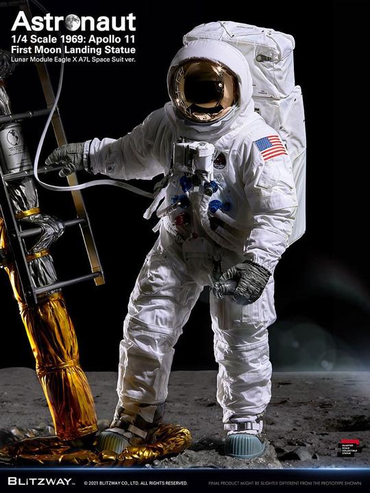 Produktbild Blitzway Apollo 11 LM-5 A7L Astronaut 1/4 Superb Scale Hybrid Statue