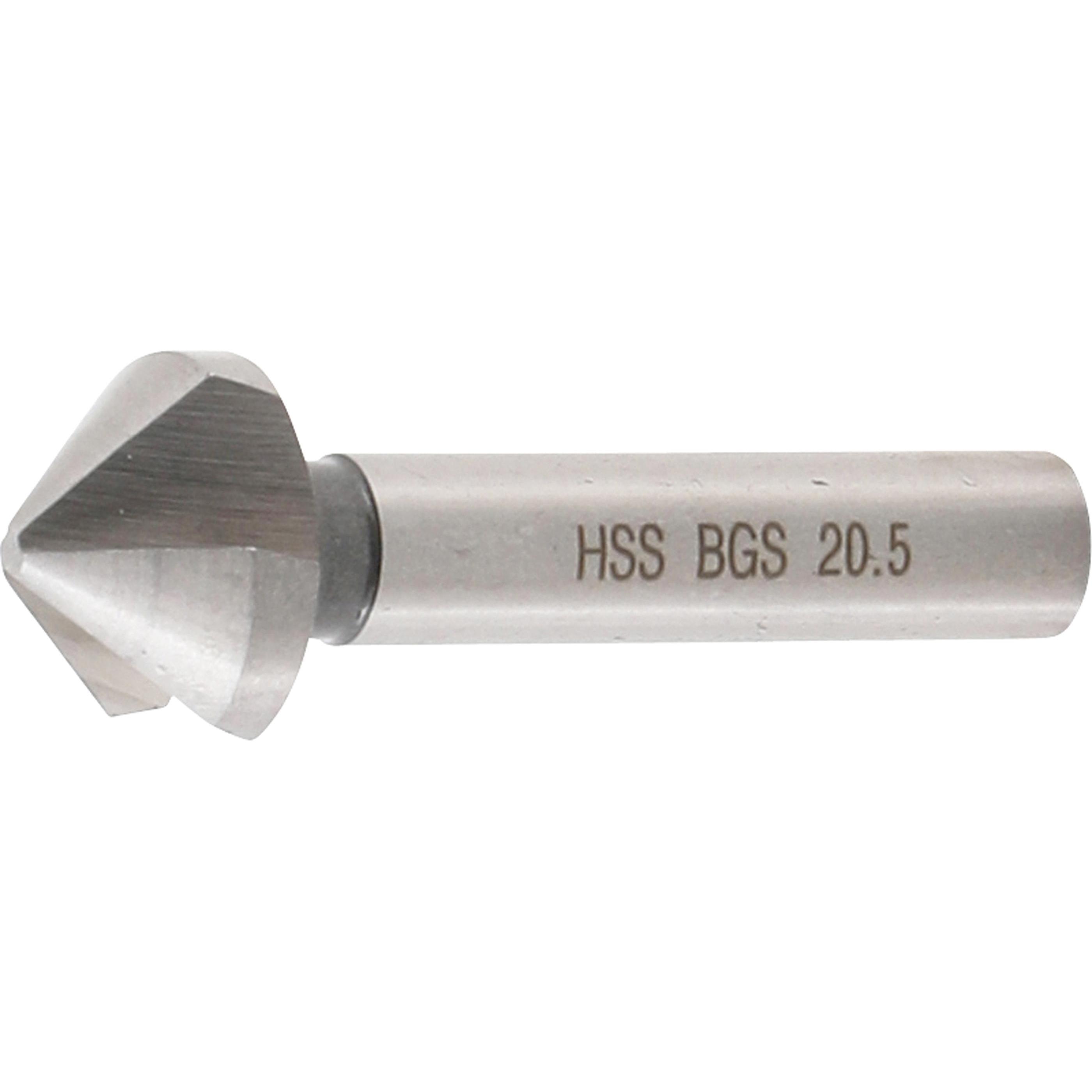 BGS, Bohrereinsatz, Kegelsenker HSS DIN 335 Form C Ø 20,5 mm (20,5 Millimeter)
