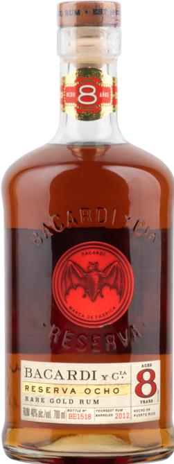 Produktbild Bacardi Reserva 8 Años (1 x 70 cl)