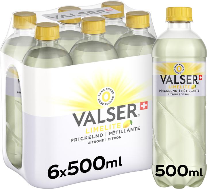 Image du produit Valser Citron pétillant (6 x 50 cl)