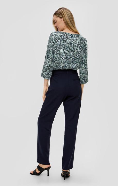 Image du produit s.Oliver Bluse Bluse mit seitlich geschlitztem Saum (46)