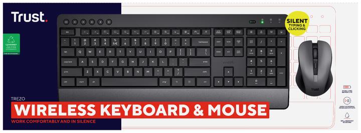Productafbeelding Trust Trezo Draadloze Bureauset (IT, Bedraad)