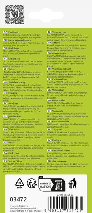 Valeurs nutritives et ingrédients Windhager IS Plus Z18