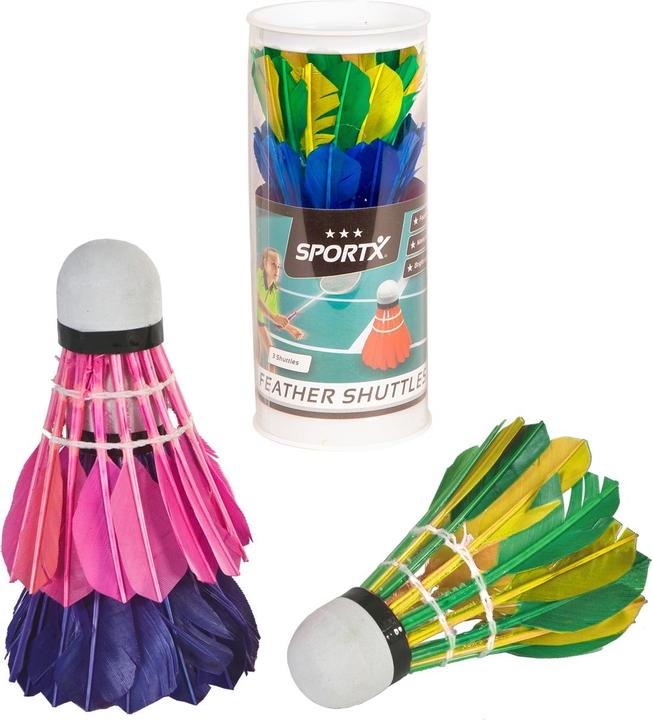 Actual product image Sport X SportX shuttle springs coloured in tube, 3 pcs.