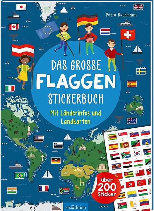 Produktbild Flaggen-Stickerbuch