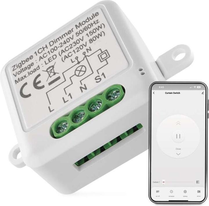 Image du produit Emos Module de variation GoSmart IP-2111DZ, ZigBee, 1 canal (Actionneur de variateur)