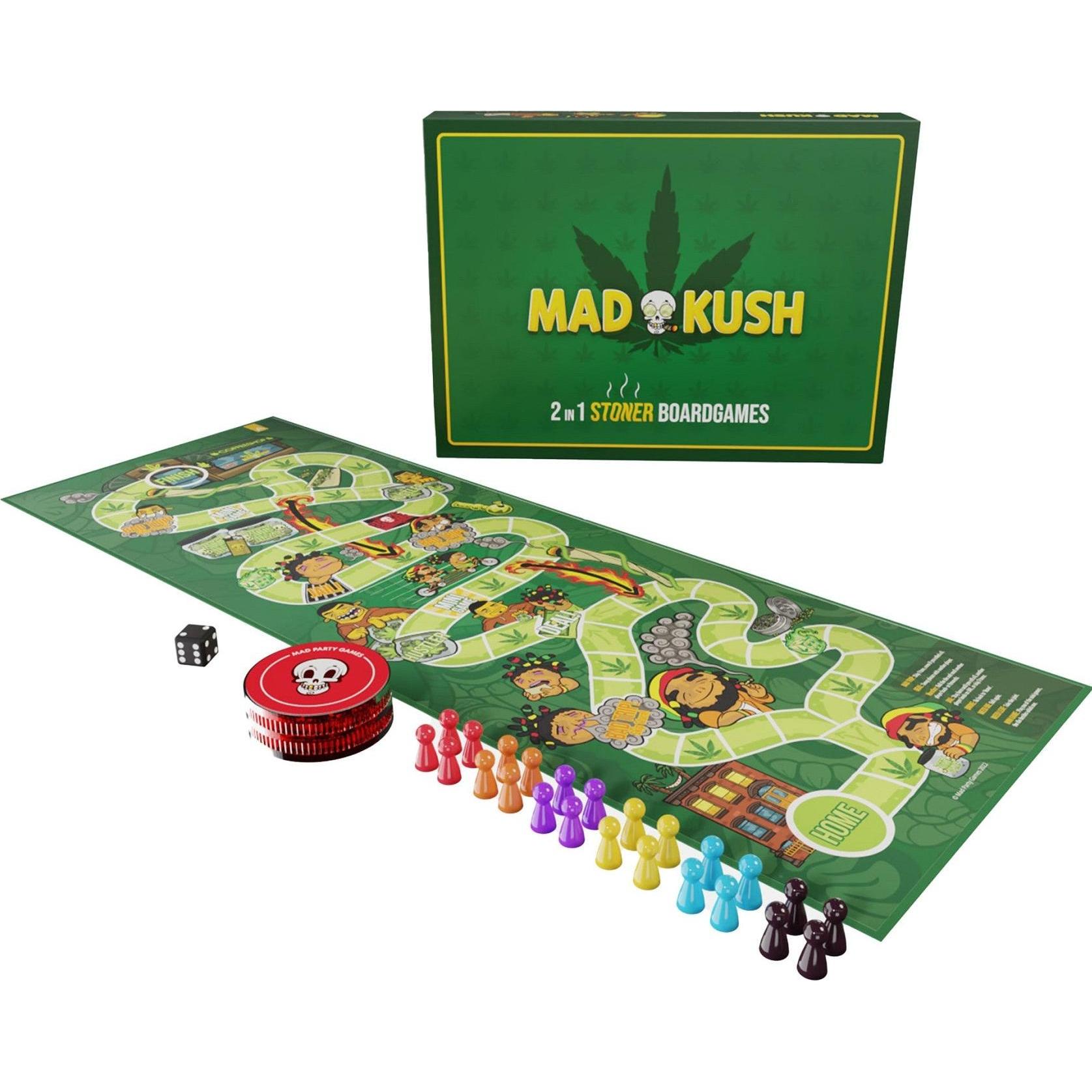 Mad Party Gioco da tavolo MadKush 2in1