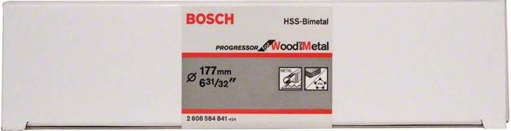 Image du produit Bosch Professional Zubehör Scie cloche bimétal HSS pour adaptateur standard, 177 mm, 6 31/32 pouces (177 mm)