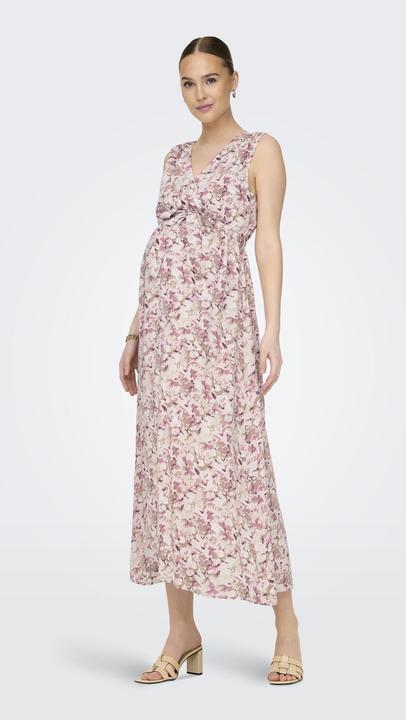 Image du produit Only Maternity Coupe normale Col en V Maternité Robe longue (L)