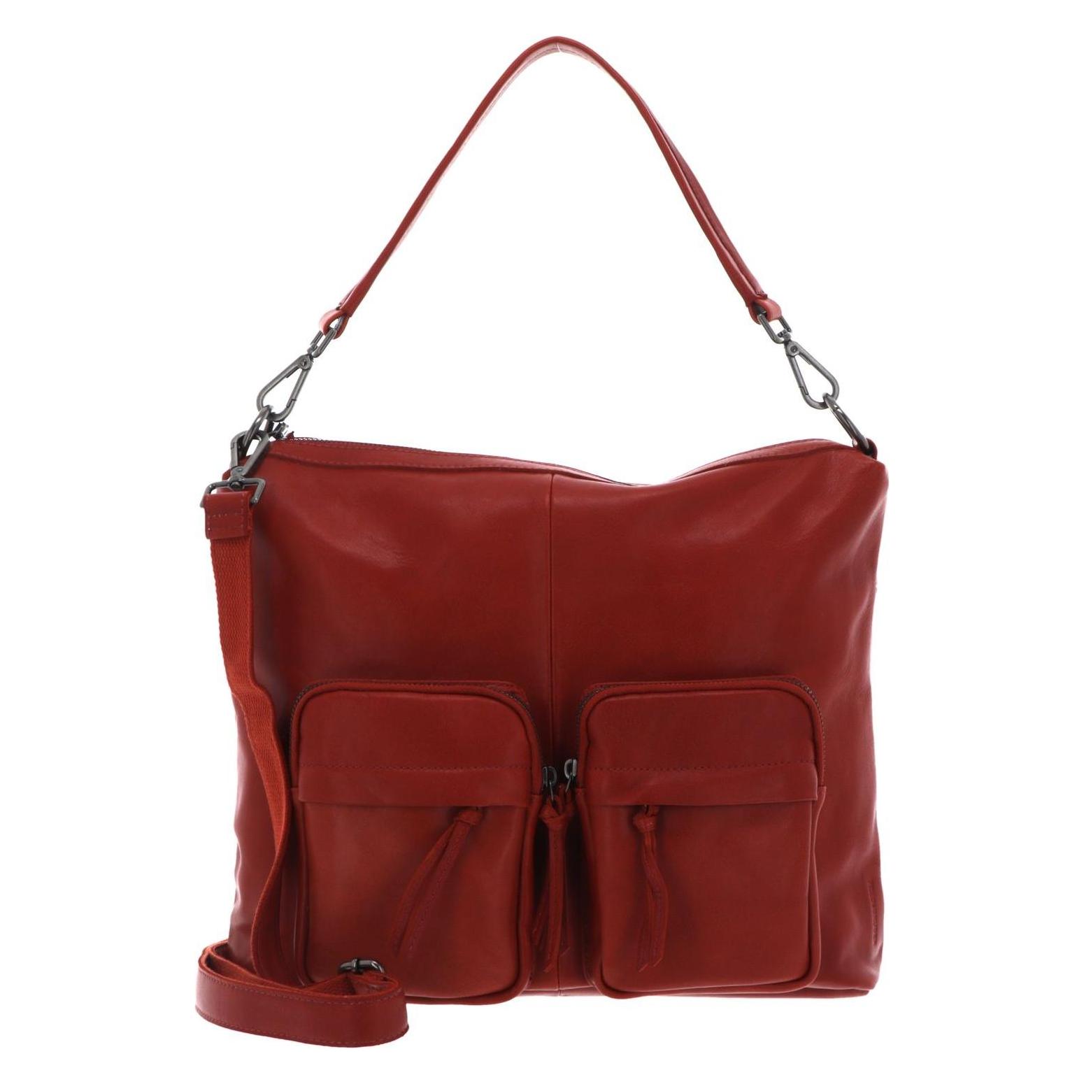FredsBruder, Damen, Handtasche, Jola Noon Shoulder Bag, Rot