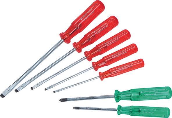 Produktbild PB Swiss Tools Schraubenziehersatz PB 250 (Pozidriv-Kreuzschlitz (PZ), Schlitzschrauben)