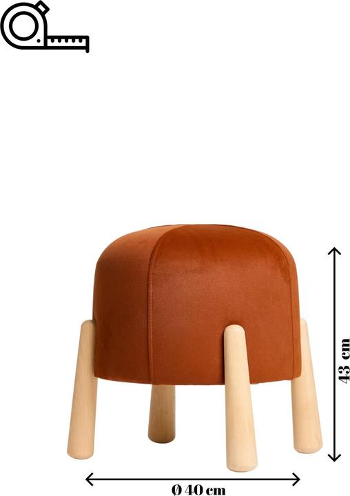 Actual product image Atelier del Sofa Floki Tuffet